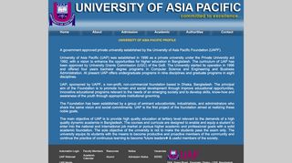 
                            4. UAP - University of Asia Pacific