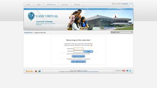
                            10. UASD Virtual: Login to the site