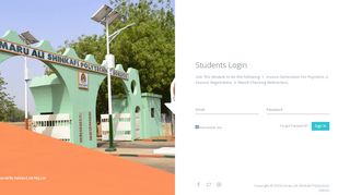 
                            6. UASP Student Registration - Umaru Ali Shinkafi Polytechnic Sokoto