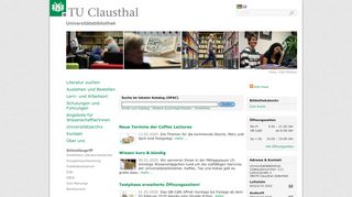 
                            1. UB Clausthal - TU Clausthal