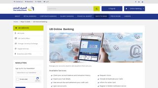 
                            12. UB Internet Banking | The United Bank of Egypt