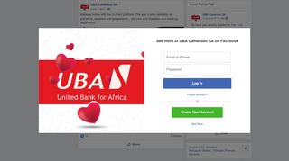 
                            10. UBA Cameroon SA - Banking online with the U-direct... | Facebook