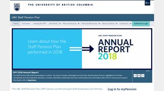 
                            5. UBC Staff Pension Plan - The University of British Columbia