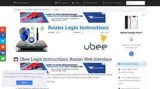 
                            7. Ubee Login: How to Access the Router Settings | RouterReset