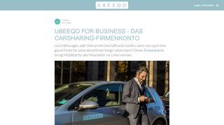 
                            8. UBEEQO FOR BUSINESS - DAS CARSHARING-FIRMENKONTO ...