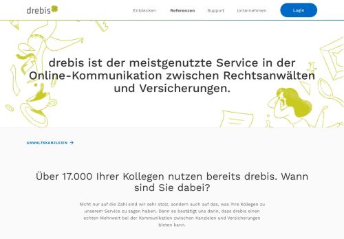 
                            13. Über 12.000 Ihrer Kollegen nutzen drebis | Referenzen