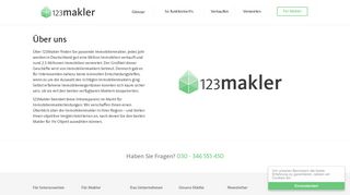 
                            2. Über 123makler.de - 123makler.de