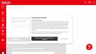 
                            6. Über Club Nintendo und Nintendo Network ID - Nintendo.ch