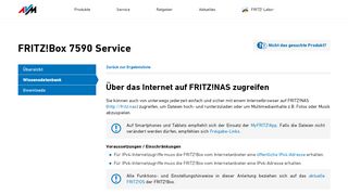 
                            5. Über das Internet auf FRITZ!NAS zugreifen | FRITZ!Box 7590 | AVM ...