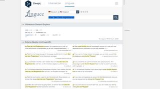 
                            10. über den Link registrieren - Englisch-Übersetzung – Linguee ...