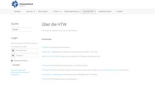 
                            8. Über die HTW