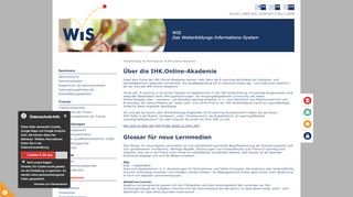 
                            7. Über die IHK.Online-Akademie - Weiterbildungs-Informations-System ...