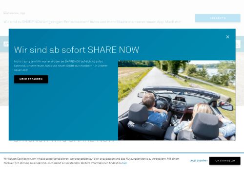 
                            12. Über DriveNow Carsharing Österreich