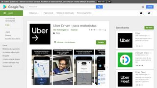 
                            4. Uber Driver - para motoristas – Aplicações no Google Play