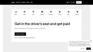 
                            9. Uber - Earn Money by Driving or Get a Ride Now