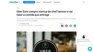 
                            12. Uber Eats compra startup de chef famoso e vai fazer a comida que ...