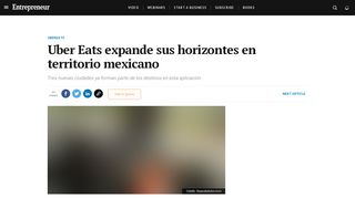 
                            11. Uber Eats expande sus horizontes en territorio mexicano - Entrepreneur