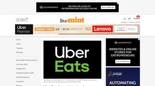 
                            10. Uber Eats forays into virtual restaurants with CCD - Livemint