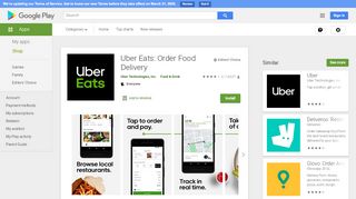 
                            8. Uber Eats: Local Food Delivery - Apps on Google Play