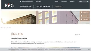 
                            10. Über EFG - EFG International