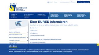 
                            9. Über EURES informieren: EURES Deutschland