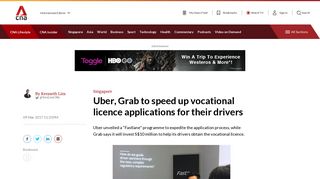 
                            6. Uber, Grab to speed up vocational licence applications for their drivers ...