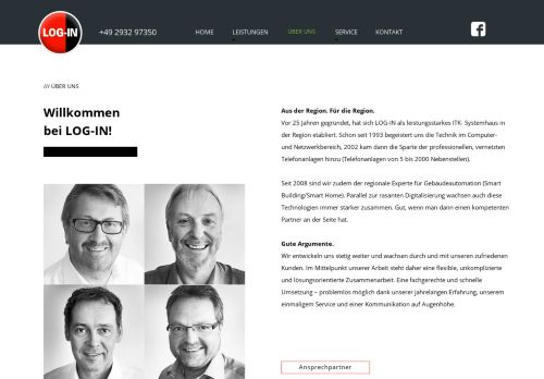 
                            7. Über LOG-IN - Tel 02932 97350 - LOG-IN GmbH