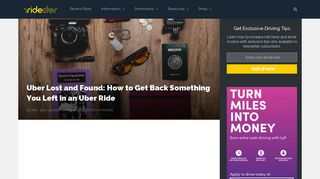 
                            11. Uber Lost and Found: How to Get Back an Item You Left in an Uber Ride