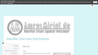 
                            5. Über mich - amresmiriel.de A.M.Künstler-Event-Agentur Gröschner