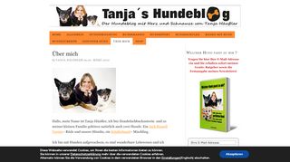 
                            4. Über mich - Tanjas Hundeblog