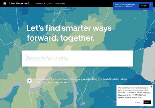 
                            1. Uber Movement: Let's find smarter ways forward