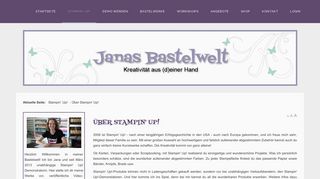 
                            8. Über Stampin' Up! - Janas Bastelwelt