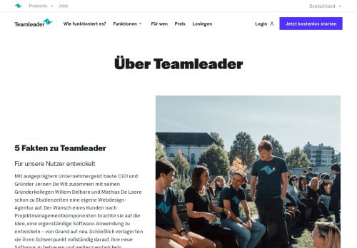 
                            7. Über Teamleader | Teamleader