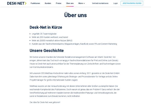 
                            12. Über uns | Desk-Net