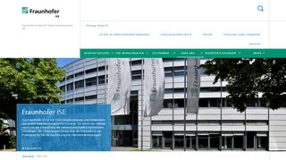 
                            4. Über Uns - Fraunhofer ISE