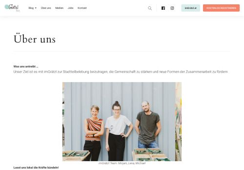 
                            8. Über uns – imGrätzl.at Blog