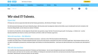 
                            12. Über uns | IT-Talents