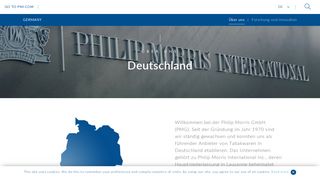 
                            3. Über uns | PMI - Germany - DE - Philip Morris International