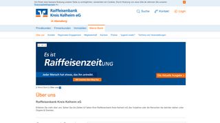 
                            11. Über uns - Raiffeisenbank Kreis Kelheim eG