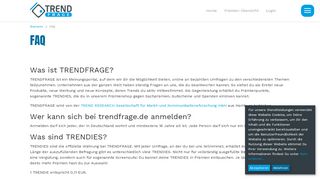 
                            7. Über uns - Trendfrage.de - Bezahlte Umfragen