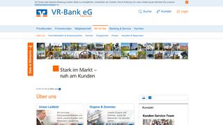 
                            7. Über uns - VR-Bank eG