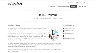 
                            4. Über uns | WooWee.de