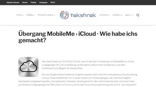 
                            6. Übergang MobileMe › iCloud · Wie habe ichs gemacht? - tekshreks Blog