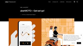 
                            1. uberMOTO - Get set go! | Uber Newsroom India