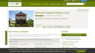 
                            11. Übernachtungsoase Südsee-Camp | Wohnmobilstellplatz in ...