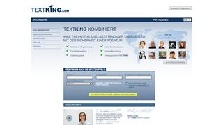 
                            1. Übersetzer Registrierung - Aufträge & Jobs für Übersetzer ... - TEXTKING