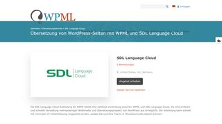 
                            9. Übersetzung von WordPress-Seiten mit WPML und SDL Language ...