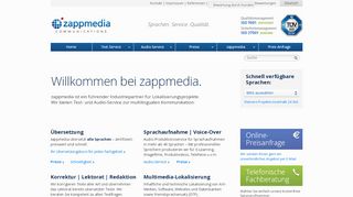 
                            2. Übersetzungsbüro zappmedia® | Sprachdienstleistungen