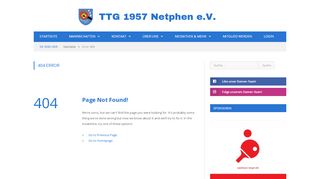 
                            7. Übersicht aller Mannschaften - TTG Netphen
