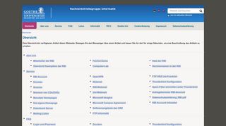 
                            10. Übersicht - Benutzer-Homepages - Goethe-Universität